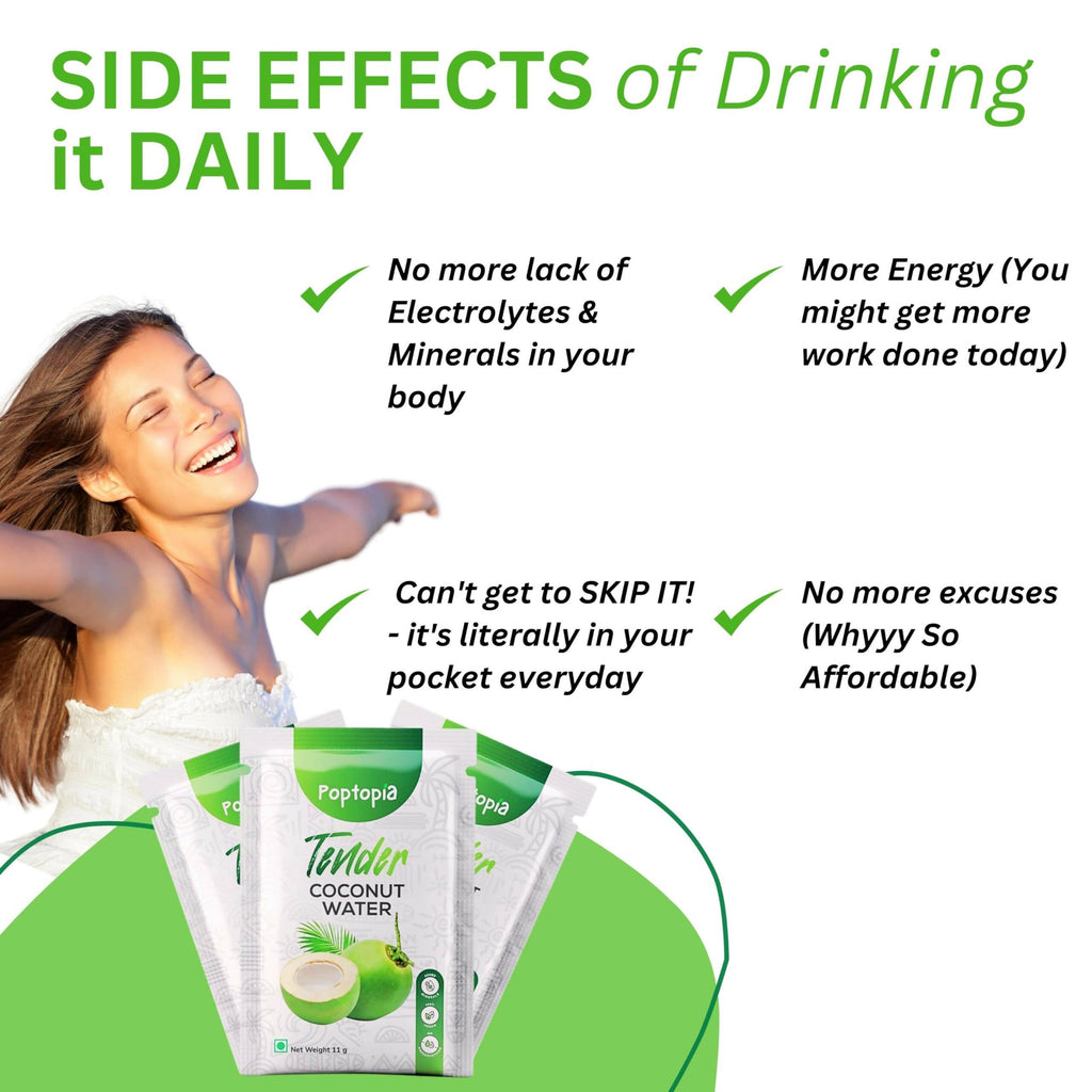 Poptopia Tender Coconut Water Powder - Distacart