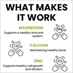 Sprowt Calcium Magnesium Zinc Vitamin D3, B12 & K2 Tablets - Distacart