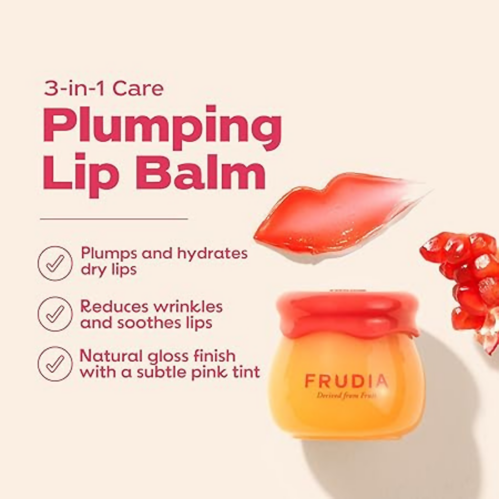 Frudia Pomegranate Honey 3 In 1 Lip Balm