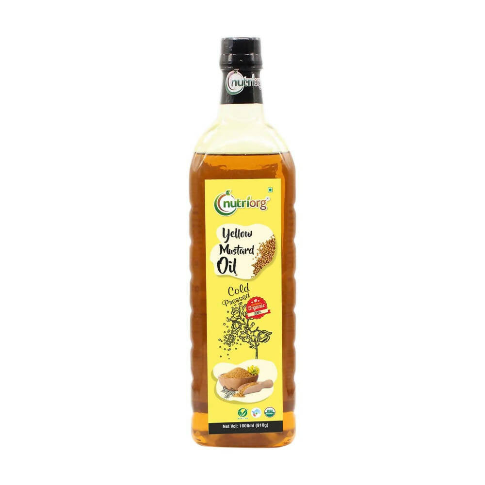 Nutriorg Organic Yellow Mustard Oil - Distacart