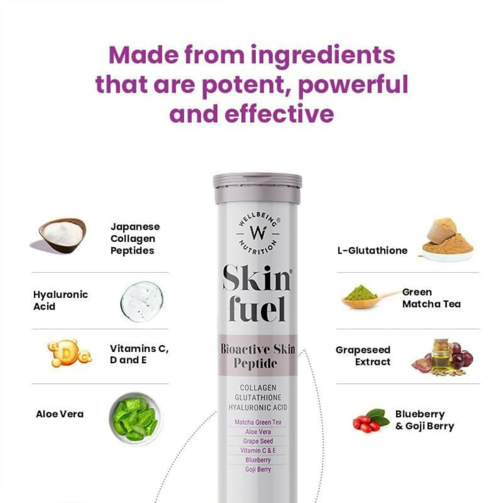 Wellbeing Nutrition Collagen & Glutathione Anti-Ageing Combo