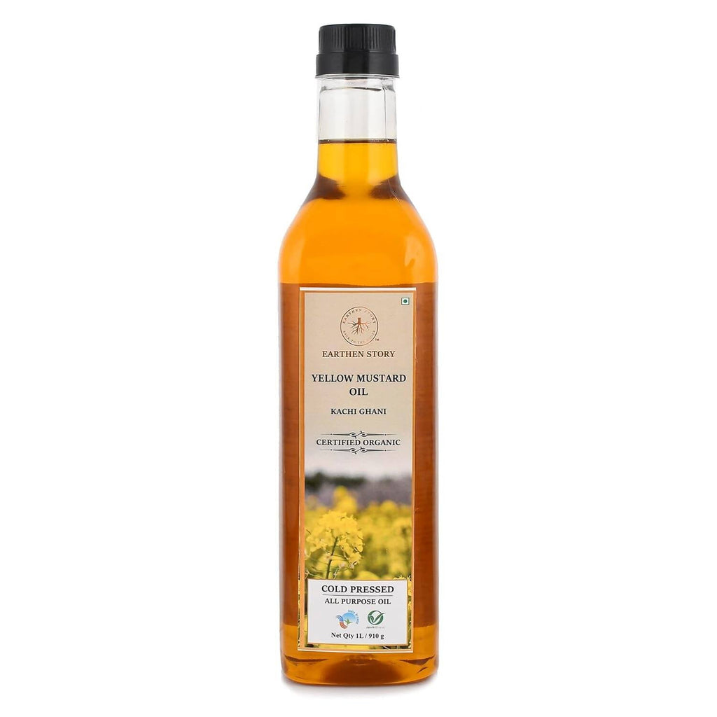 Earthen Story Yellow Mustard Oil - Distacart