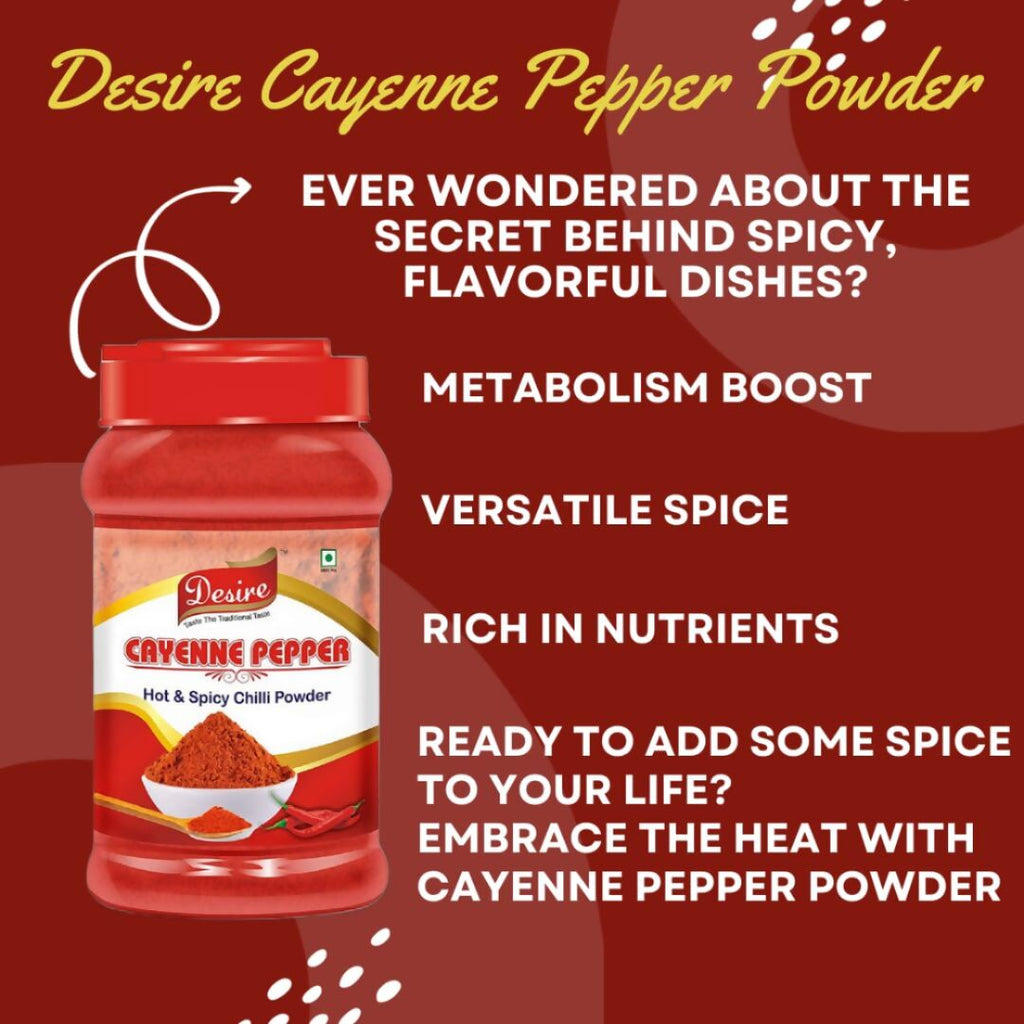 Desire Cayenne Pepper Powder - Distacart