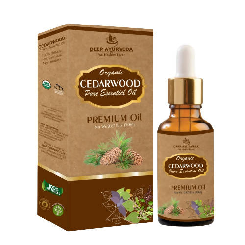 Deep Ayurveda Cedarwood Pure Essential Oil
