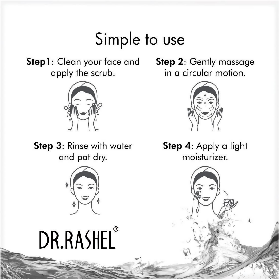 Dr.Rashel De-Tan Scrub For Face And Body