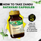 Zandu Satavari Pure Herbs Capsules - Distacart