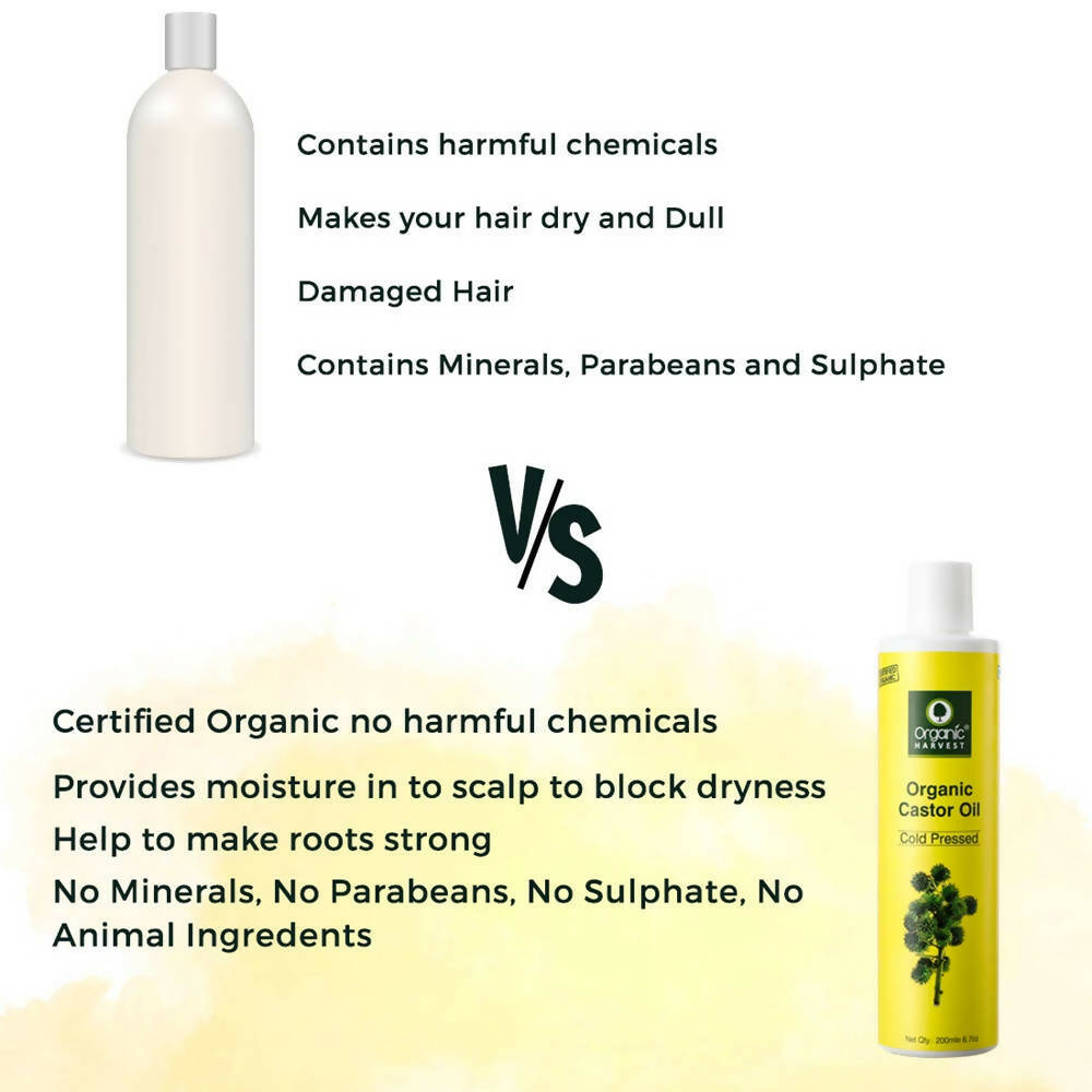 Organic Harvest Cold Pressed Organic Castor Oil