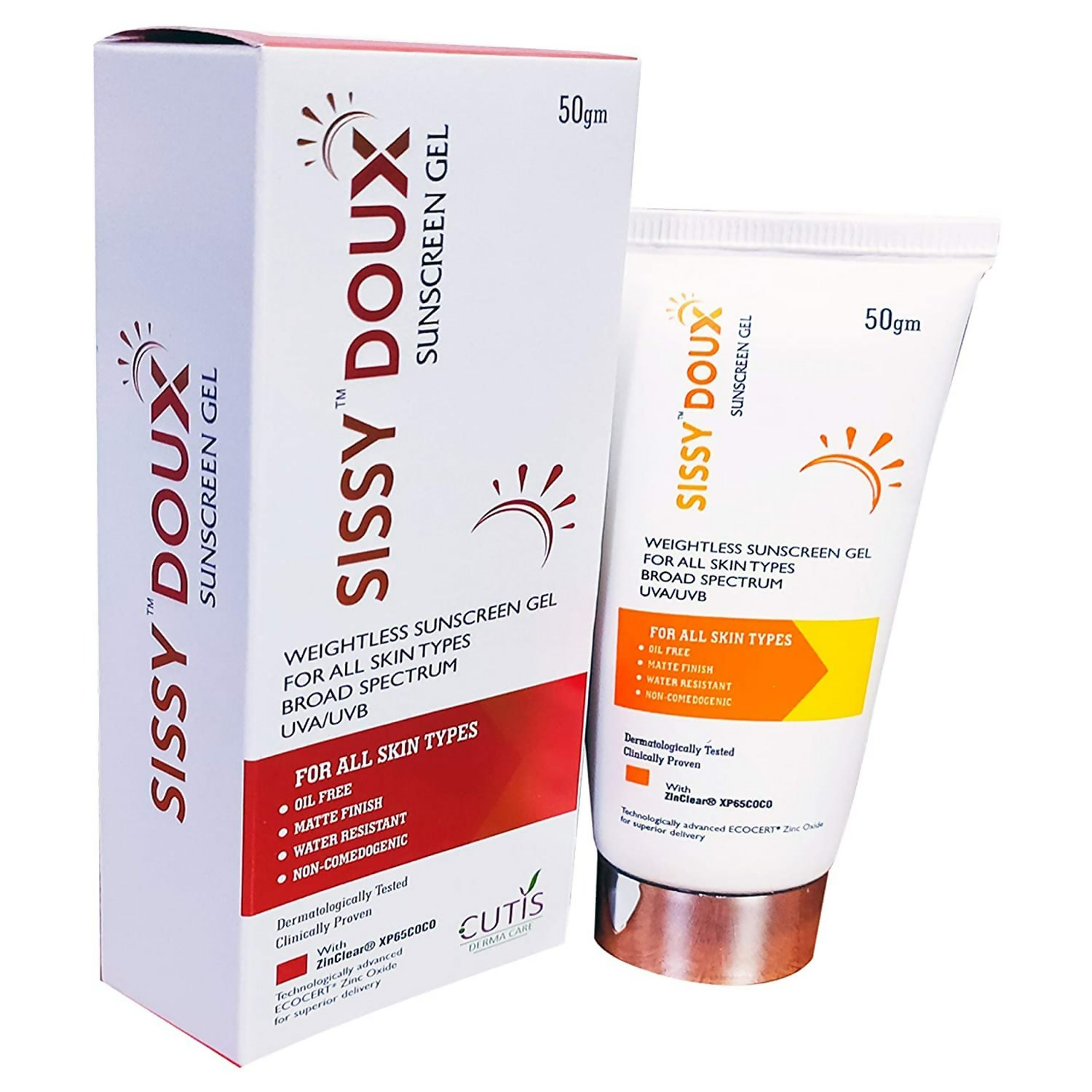 Rotex Cutis Sissy Doux Sunscreen Gel SPF 50 PA++++