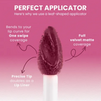 NY Bae Velvet Mousse Liquid Lipstick - Passionate Plum 03