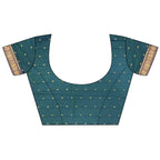 Joban Fashion Green Banarasi Soft Silk Woven Butti Saree - Distacart