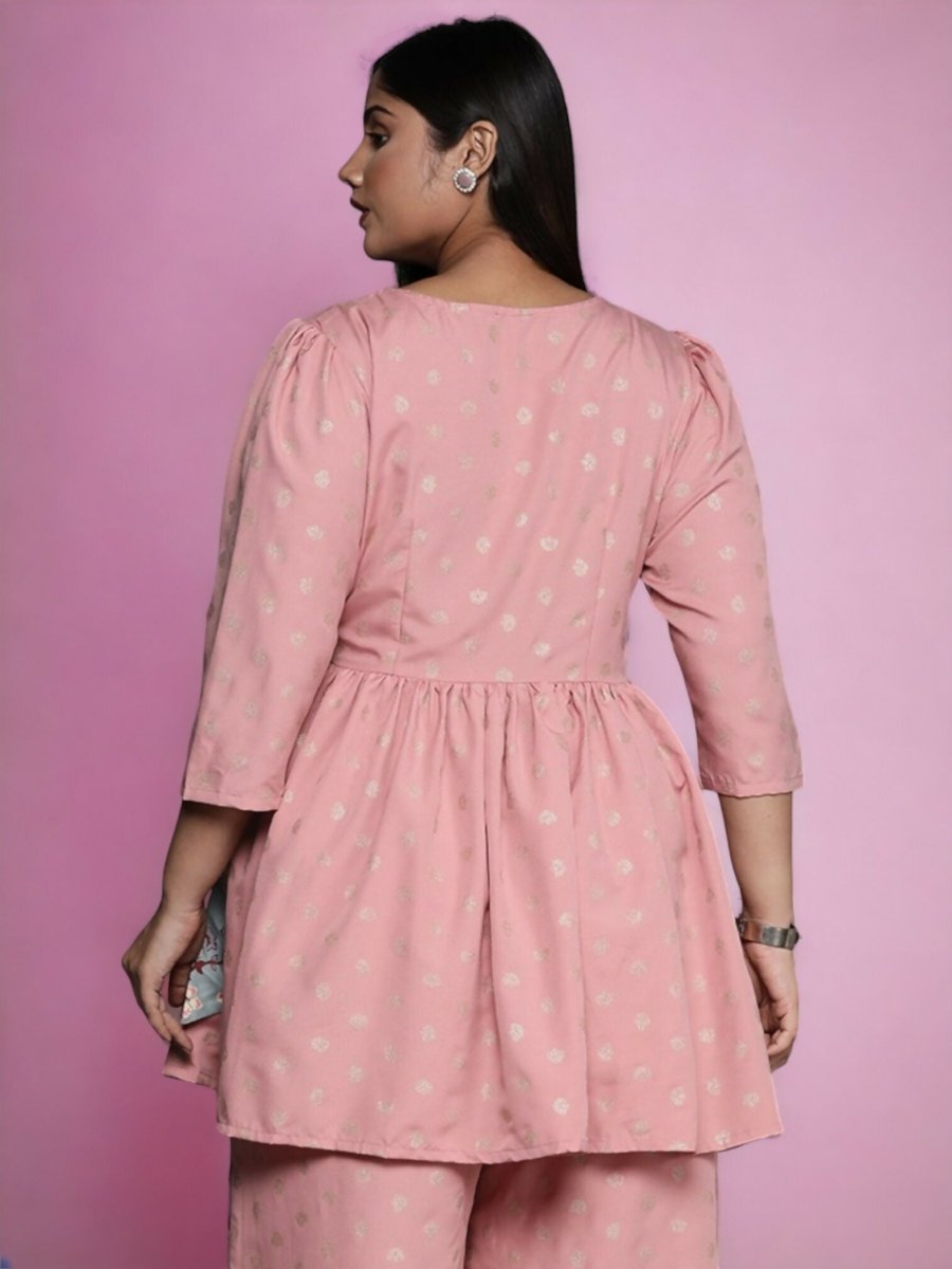 Ahalyaa Women's Traditional wear Tunic - Pink