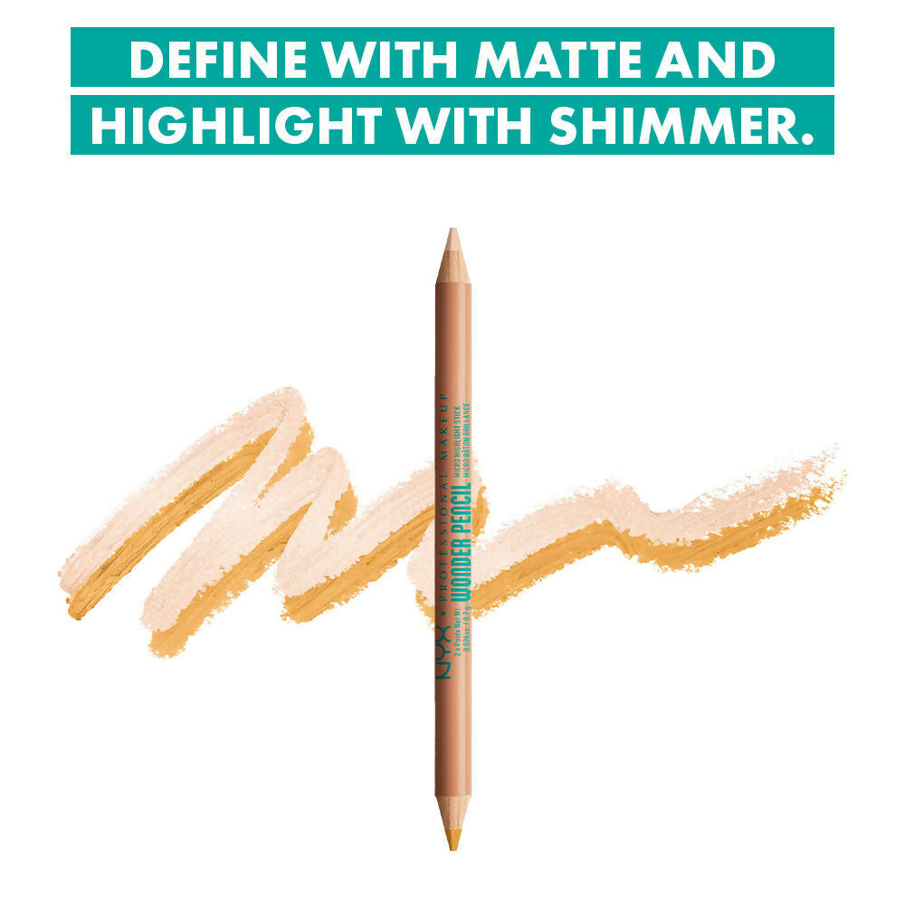 NYX Professional Makeup Wonder Pencil Micro Highlighter Duo Pencil - Deep