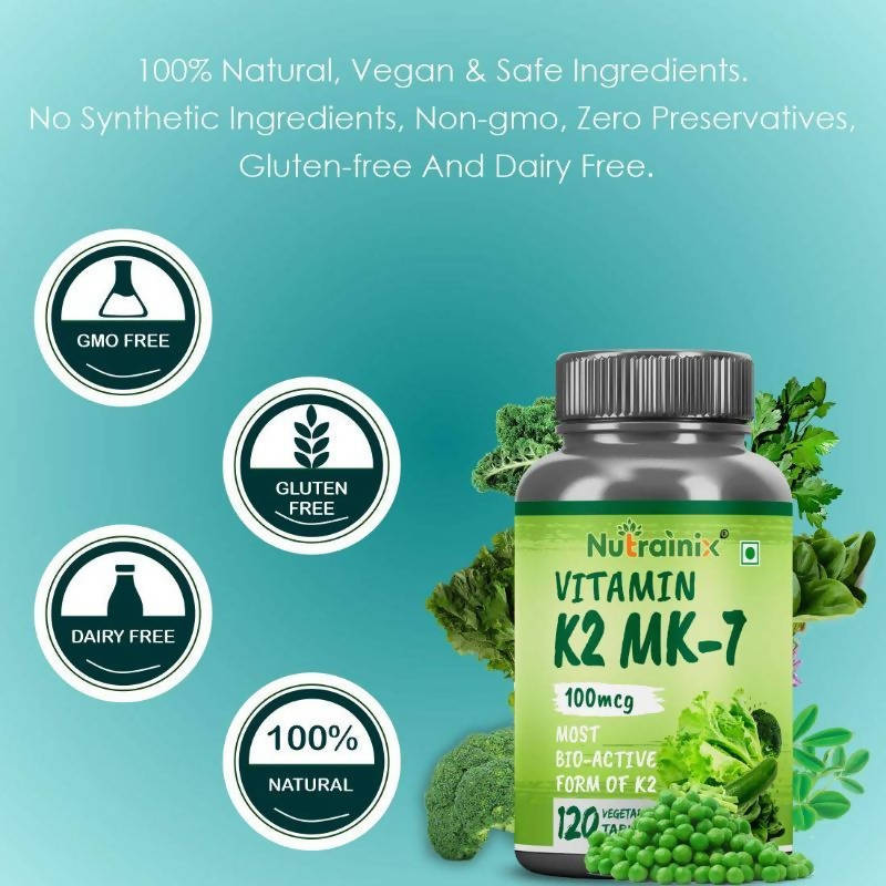 Nutrainix Vitamin K2 MK-7 Tablets