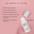 Just Herbs Under Arm Roll On For Women Floral Fiesta Long Lasting and Refreshing Women Deodorant