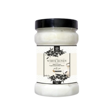 Al Masnoon White Honey Crystal Creamy & Unprocessed Raw Honey