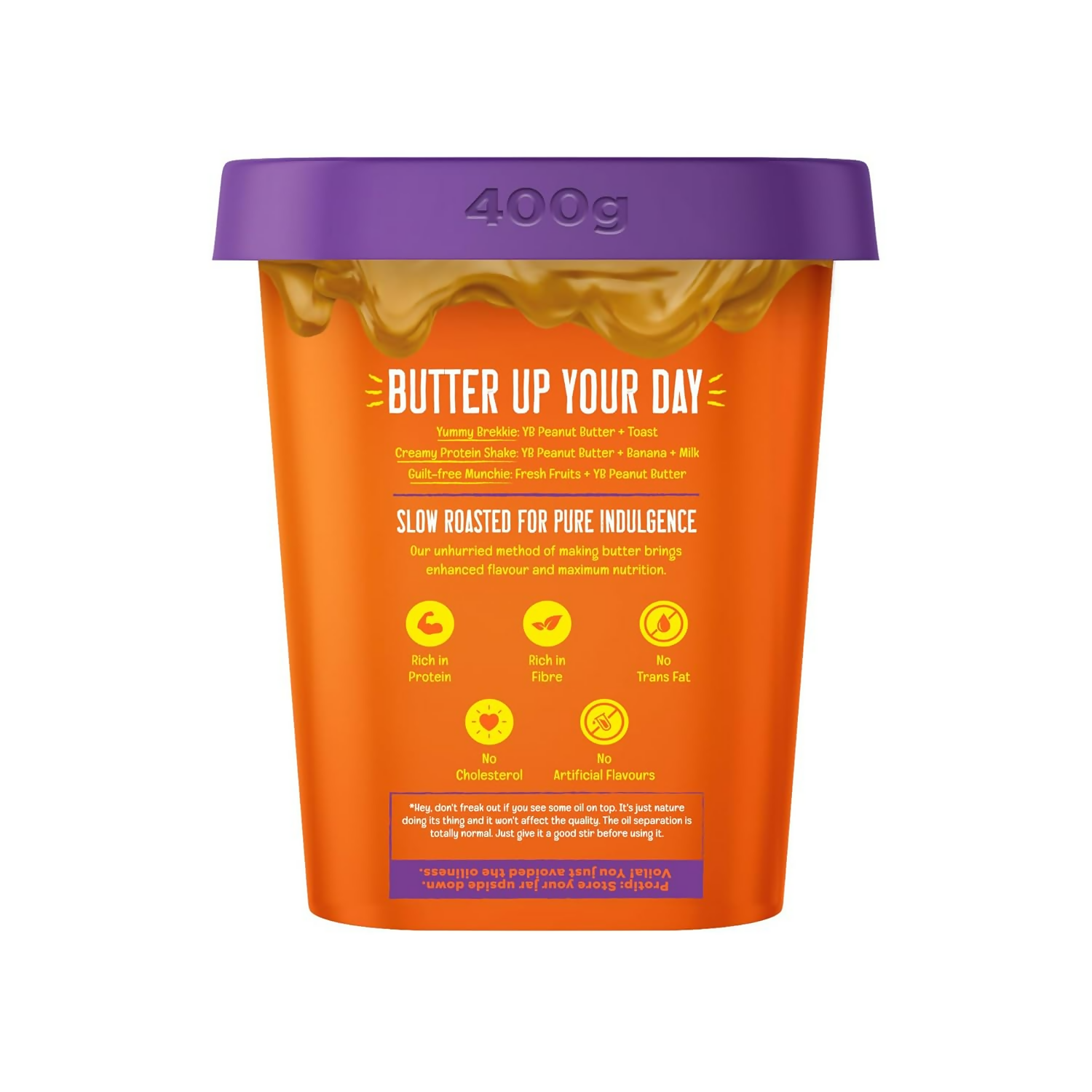 Yoga Bar 100% Pure Peanut Butter Creamy & Yummy Unsweetened - Distacart