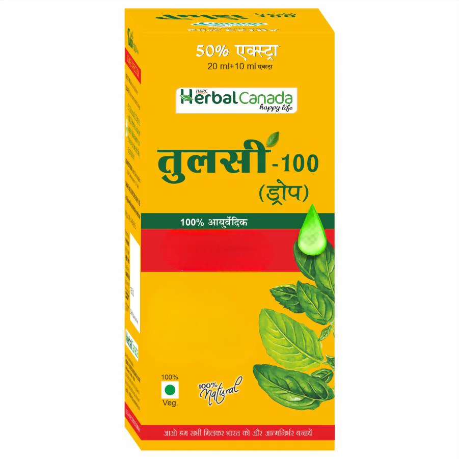 Herbal Canada Tulsi 100 Drops - Distacart