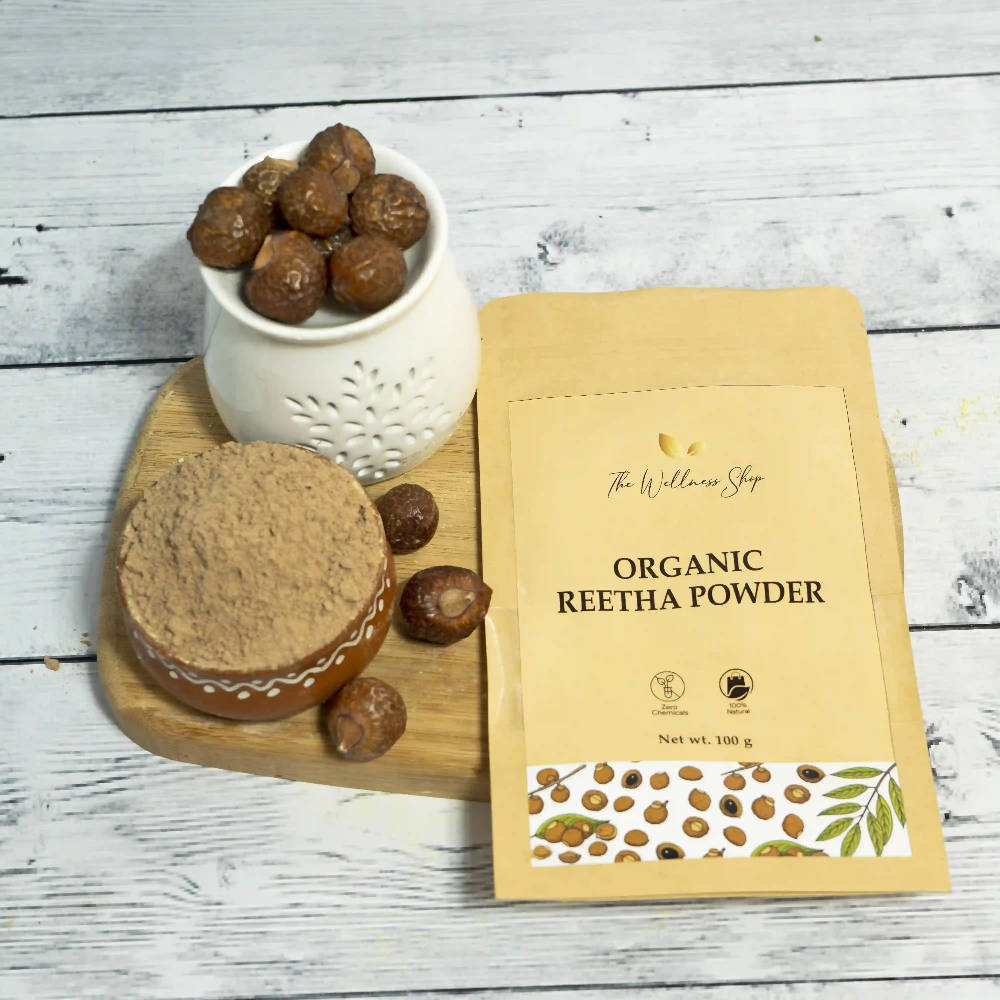 The Wellness Shop Organic Reetha Powder
