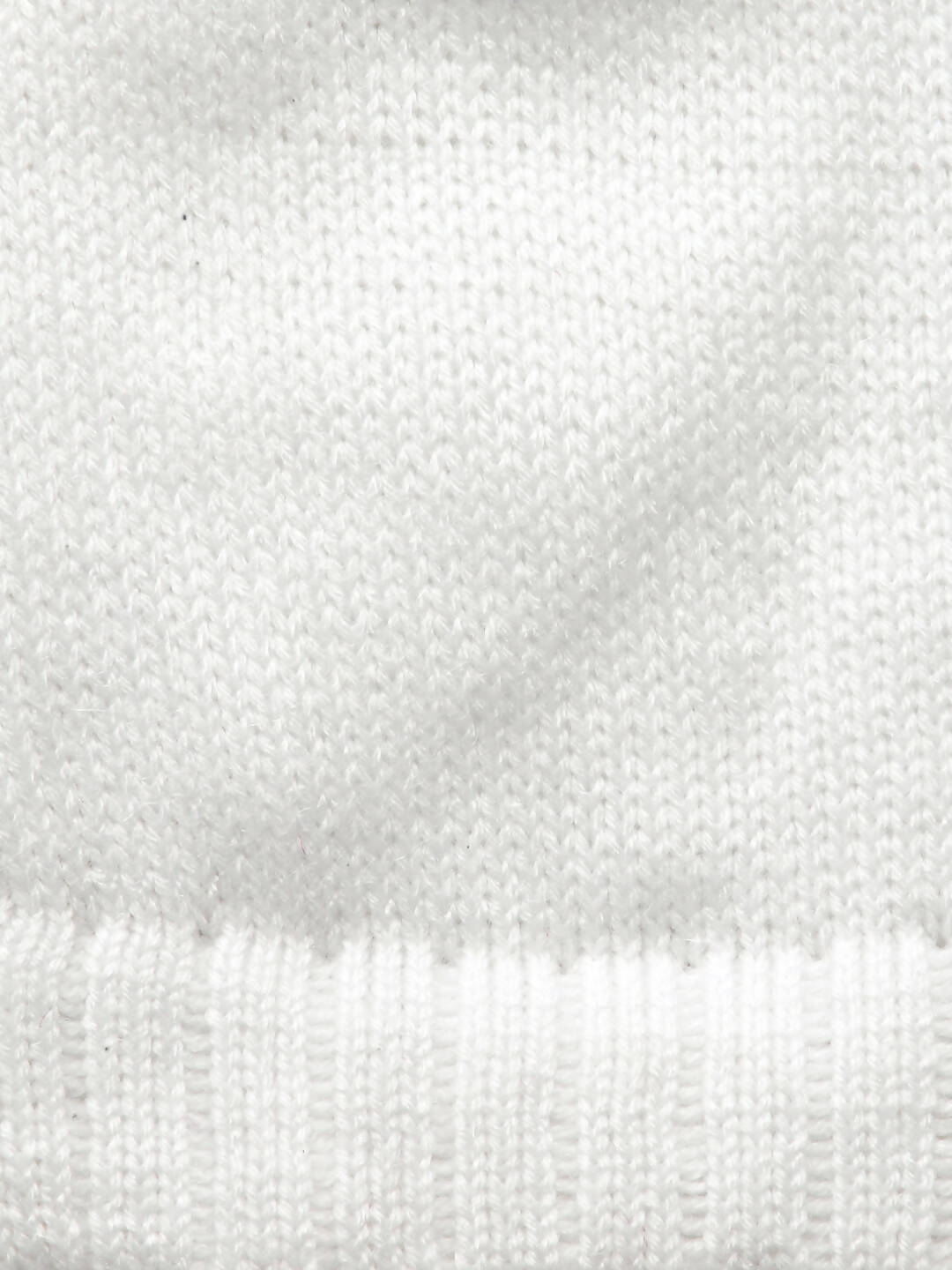 Chutput Kids Cute White Coloured Solid Pullover Sweater