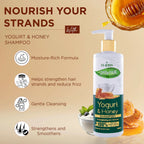 VI-JOHN Prakritik Yogurt & Honey Shampoo Cleanses Scalp, Made With 100% Natural Bio Actives