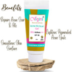 Vigini 35% Actives Acne Pit Scars Spot Stop Face Day Night Gel for Men Women