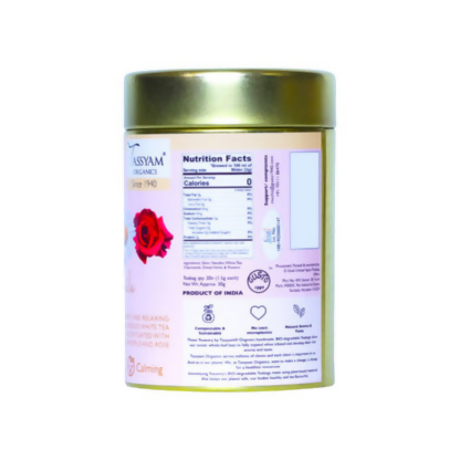 Tassyam Organics Shanti Chamomile Tea Bags - Distacart