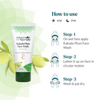 Kulsum's Kaya Kalp Kakadu Plum Face Wash Daily Face Care For Deep Cleanses,Refreshes & Brightens With Vitamin C