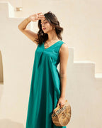 Aayaa Designer Pure Cotton 2 Piece Set Kurti & Set - Distacart