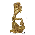 Devlok Vighnaharta Ganpati Pital Murti Idol