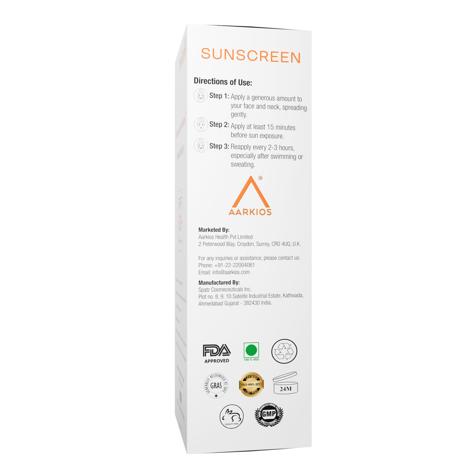 Flawless Finesse By HealthAid Sunscreen SPF 50+