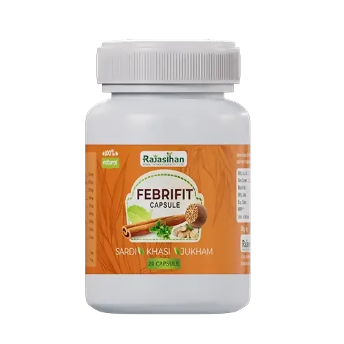 Rajasthan Herbals Febrifit Capsules - Distacart