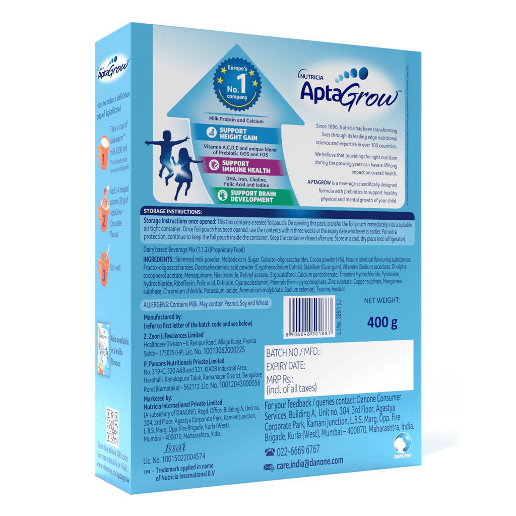 AptaGrow Nutrition Drink Powder for Kids - Distacart