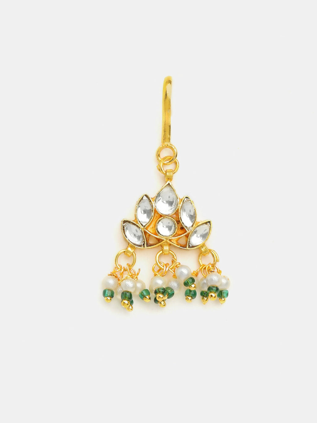 Ruby Raang Lotus Dangling Hair Brooch