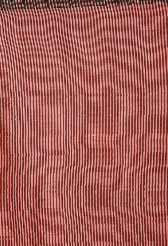 Mominos Fashion Moeza Gajari Pink Bhagalpuri Handloom Silk Black Temple Border Saree with unstitched Blouse piece - Distacart