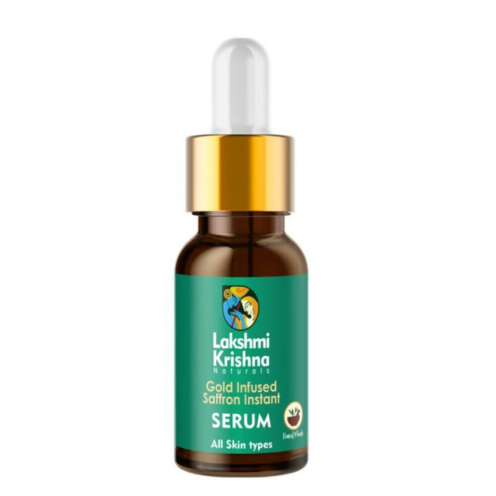 Lakshmi Krishna Naturals Gold Infused Saffron Instant Serum