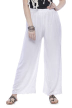 Mominos Fashion Rayon Cotton White Embroidery Chikan Palazzo - Distacart