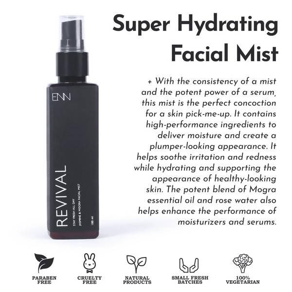 Enn Revival Stay Fresh All Day Jasmine & Mogra Facial Mist