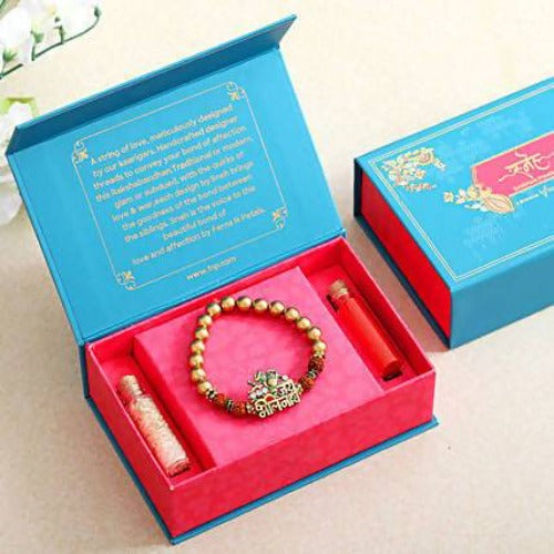 Jai Bholenath Bracelet Rakhi