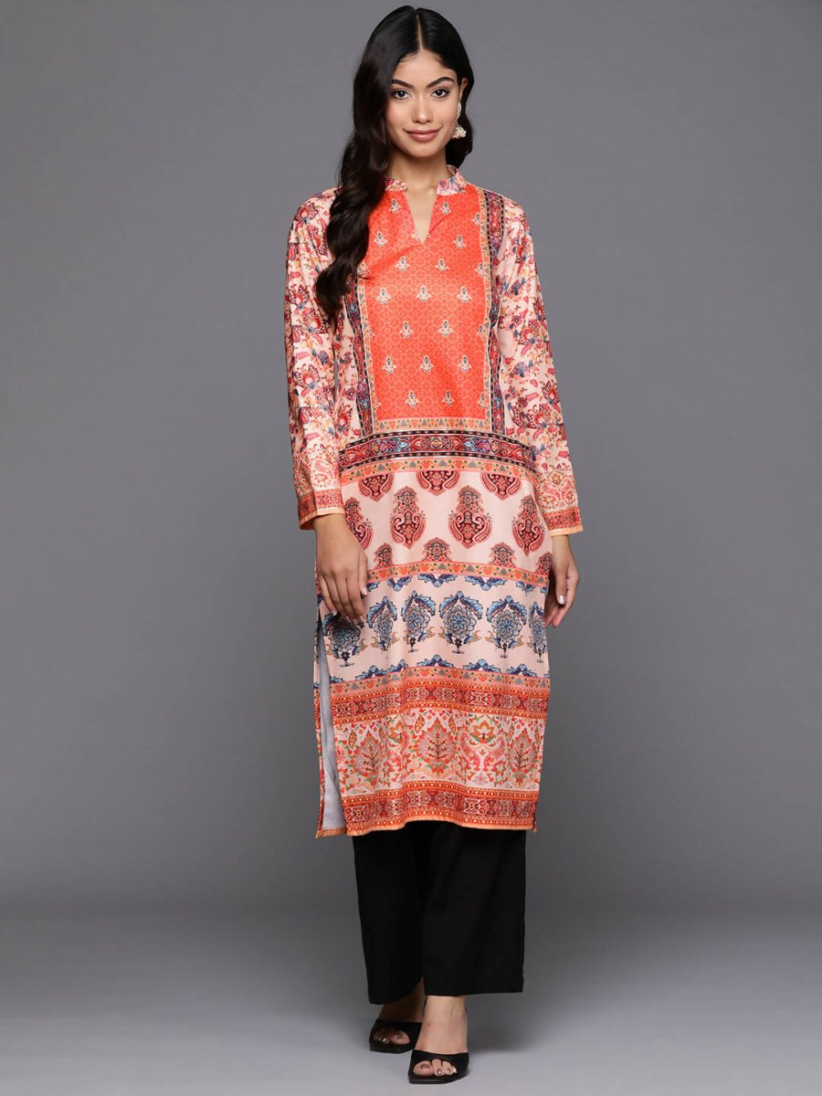 Ahalyaa Women's Traditional wear Kurta - Multi