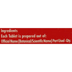 Nagarjuna Ayurveda Cardostab Tablets ingredients