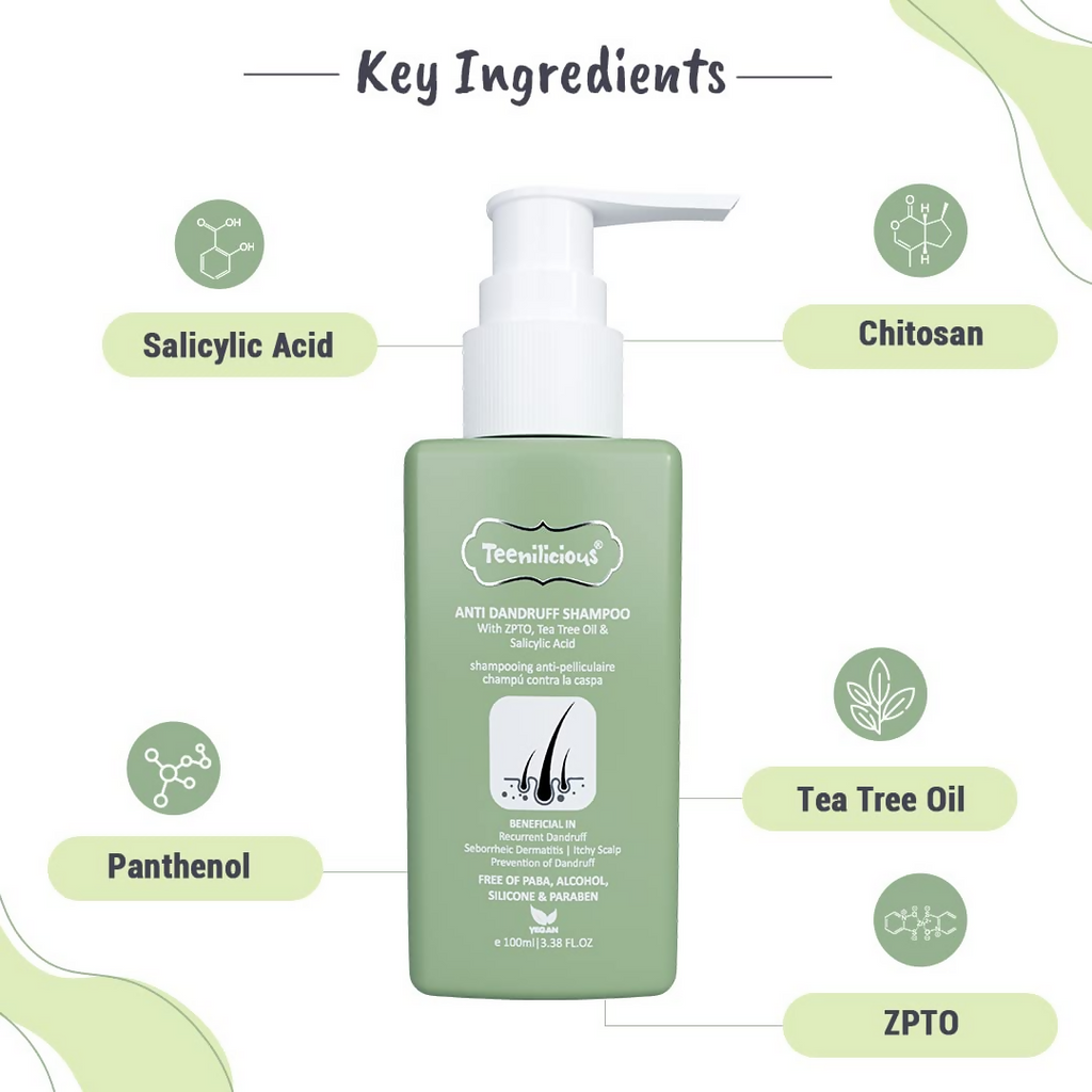 Teenilicious Anti Dandruff Shampoo With Natural Tea Tree Oil