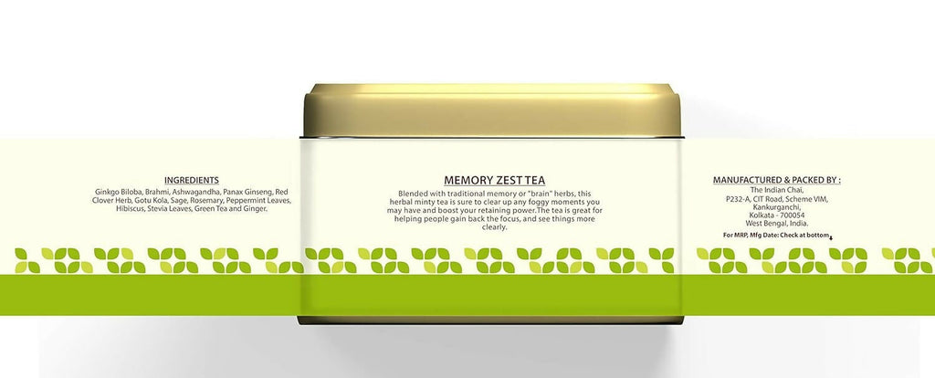 The Indian Chai - Memory Zest Tea