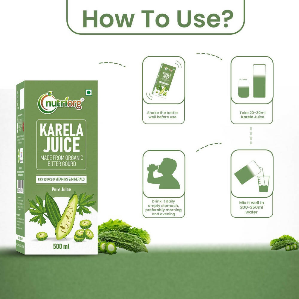 Nutriorg Karela Juice - Distacart
