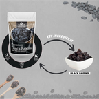 Nature Yard Black Raisins Seedless/kali kismis/kishmish dry fruit - Distacart