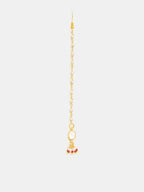 Ruby Raang Soft Bloom Kundan Maang Tikka - Distacart