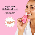 Foxtale Milky Way Rapid Spot Reduction Drops with 3% Tranexamic Acid Serum & Niacinamide - Reduces Marks and Hyperpigmentation, Evens Out Skin Tone