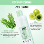 Nykaa Naturals Longer & Thicker Hair - Free Shampoo With Amla, Curry Leaves & Coconut Oil