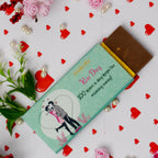 Dibha Valentines Special Milk Chocolate Bars