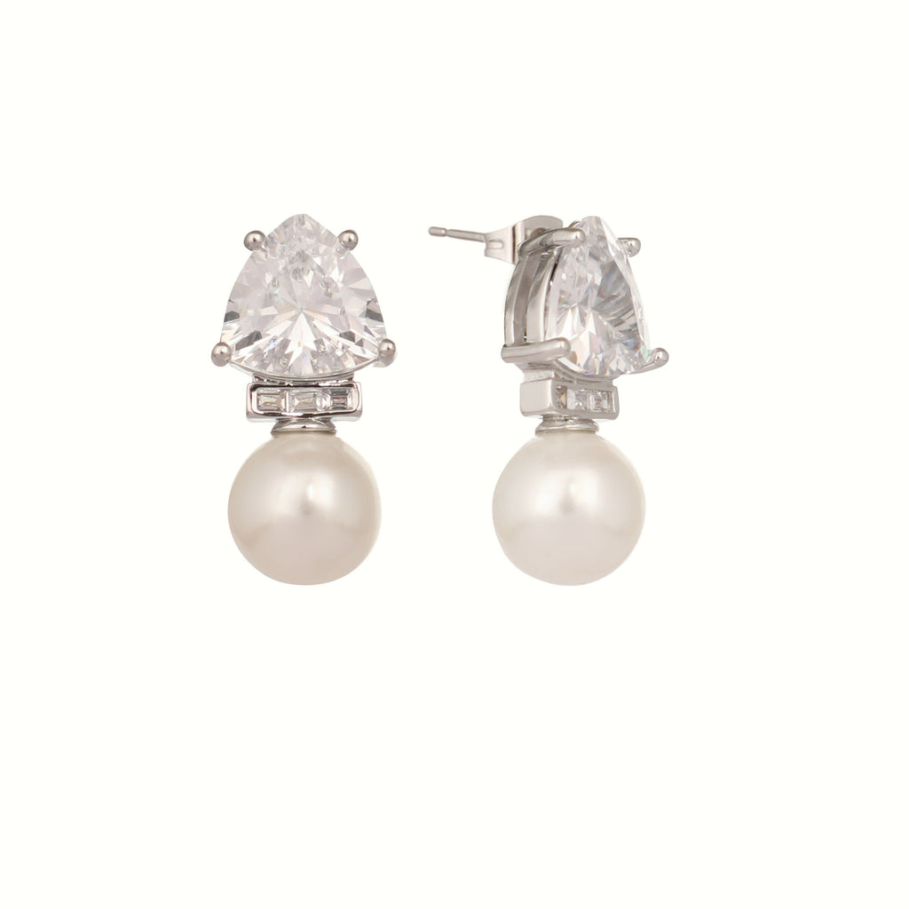 Nuyug Pearl Elegance Anti Tarnish Studs - Distacart