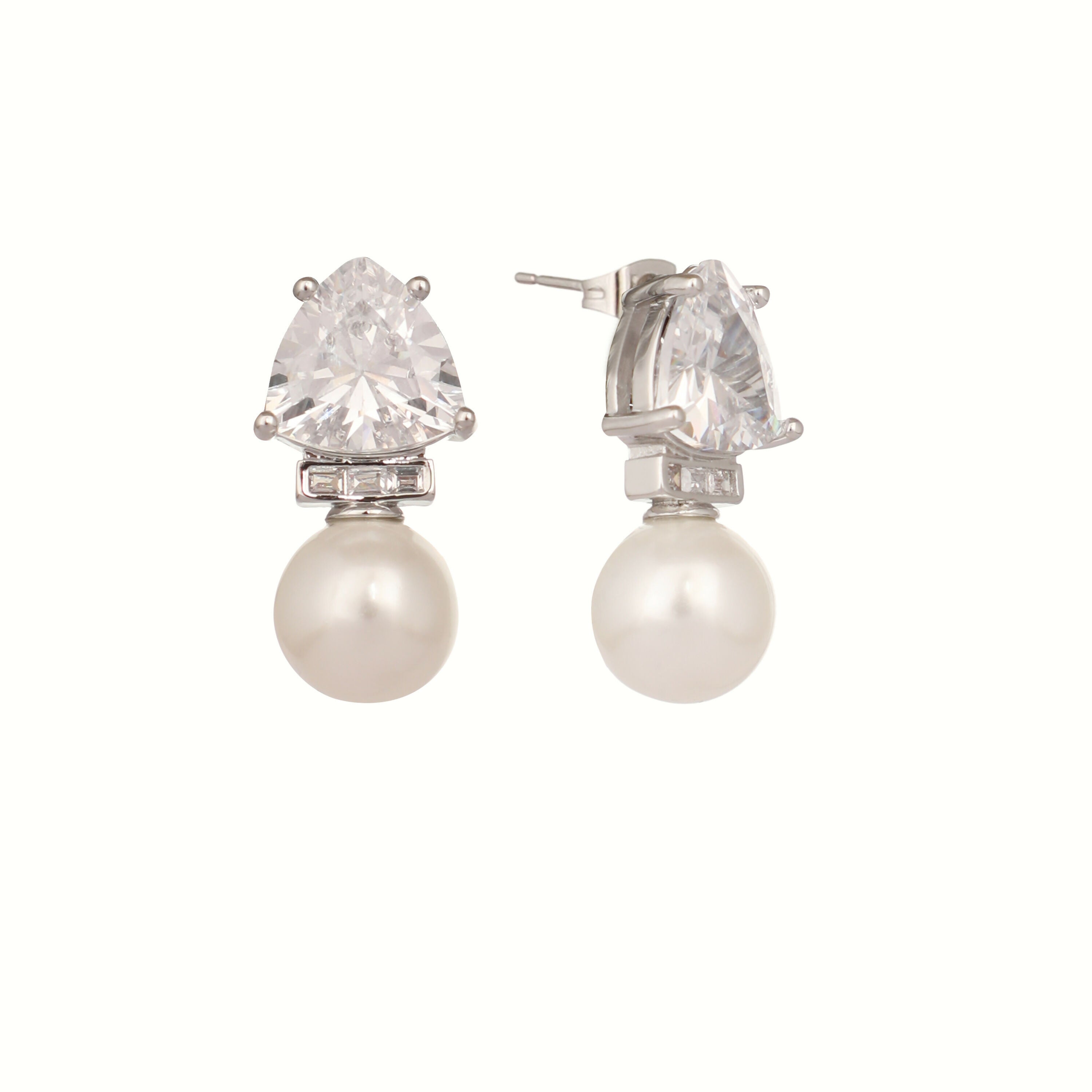 Nuyug Pearl Elegance Anti Tarnish Studs - Distacart